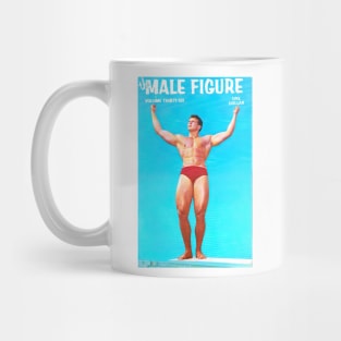 THE MALE FIGURE - Vintage Physique Muscle Male Model Magazine Cover Mug